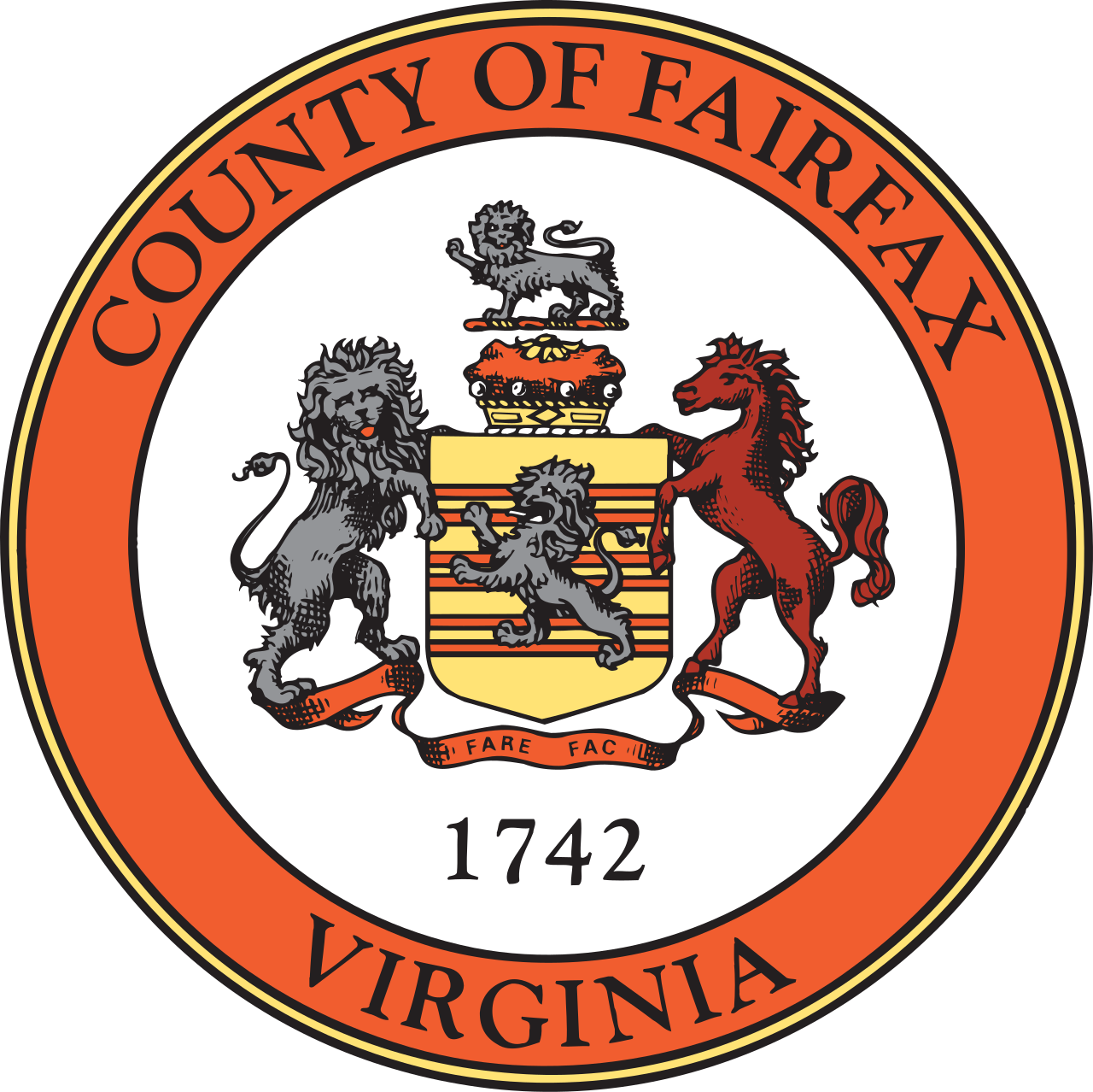 Seal of Fairfax County Virginia